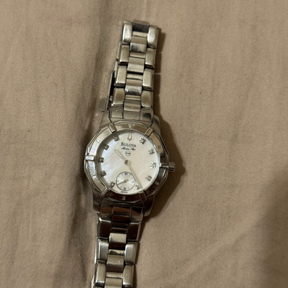 Bulova Silver Women's Watch